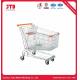 Powder Coating Metal Shopping Trolley OEM Childs Metal Shopping Cart