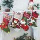 Christmas Stockings Xmas Stocking Santa Snowman Holiday and Family Stocking for Fireplace Christmas Party Decoration