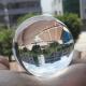 Decorative Transparent Resin Ball , Clear Crystal Ball 100mm