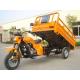 Orange China Three Wheeler Cargo Motor Tricycle Open Body Type 9kw