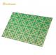 EN Etched Stainless Steel Sheet Four Feet Green Black Plating Decorate Sheet