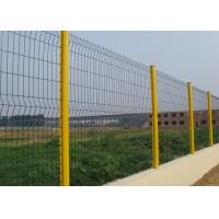 Metal Galvanised Welded Mesh Fencing , Welded Wire Mesh Fence Easily Assembled