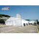 1100 Square Large Meters Outdoor Exhibition Tents With Interior Decoration Linings & Curtains