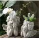 Creative Angel Garden Ornaments Art Vase Sculpture Flower Pot