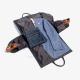High End Travel Garment Bag , Waxed Canvas Weekender Garment Duffel Bag