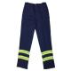 Outdoor High Visibility Work Pants Safety Rain Pants With 2 Pockets