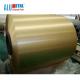 Pre Painted Coated  Aluminum Coil Alloy 1050  Gutter 1240mm 10MM Cutting
