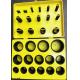 Black NBR O Ring Kit Accessory Box Corrosion Resistant 70 - 90 Shore