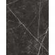 Customized Black Imitation Marble ABA SPC Flooring 4mm - 6mm