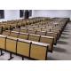Lecture Hall College Chair And Desk Folded Soft Cushion