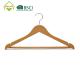 Thick Heavy Duty Plastic Hangers 44.5x23cm Wood Like