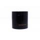 Empty 250 Ml Jar Plastic Container Hair Mask Packaging 8 Oz Black Pet With Black Lids