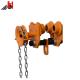 1 Ton Crane Lifting Monorail Push Beam Trolley With Hand Chain