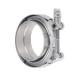 Male Female 304 Stainless Steel Pipe Fittings Flanged V Band Clamp