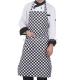 apparel factory custom various style chef apron bib waist and full body chef