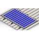 Anodized Aluminum Roof Structure PV Mounting Brackets Metal Roof Solar Mounting