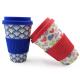 Biodegradable 400ml Bamboo Fiber Coffee Cup With Silicone Cover