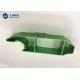 Green Anodized +/-0.002mm Aluminium Machined Parts Aluminium Instrument Case