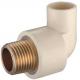 CPVC Male Elbow With Brass Fittings For Water Supply