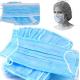 Elastic Earloop 3 Layer 95% Hypoallergenic Dental Masks