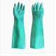 18 Inches 45CM Green Nitrile Chemical Resistant Gloves 22 Mil Restaurant Nitrile Gloves