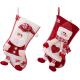 Christmas Stockings 2 Pack 3D Gnomes Santa Christmas Stockings Personalized