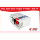 Black Solar Power Inverters Dc to Ac Full Automatical Silent Operation