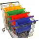 reusable clip to cart organizer supermarket bag,supermarket reusable shopping cart