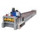 Galvanized PPGI Double Layer Roll Forming Machine With Hydraulic Cutting 8-15m/Min