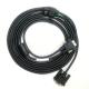3m 10ft DB9 Rs232 Scanner Cable Black Color With EIO Trigger