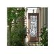 Distinctive Customization Wrought Iron Glass Door Inserts Excellent Climate Resistance