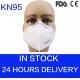 Waterproof KN95 Medical Mask Ce Fda Approved High Density Filtration Confortable Design