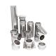 Stainless steel double wall spigot insulated chimneys adaptor stove chimney kits