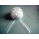 Net Fabric Pom Pom Bow Gift Pull White Bow Ribbon For Products Decorations