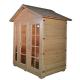 ODM Wooden Traditional Steam Outdoor Dry Sauna Room for 6 Person