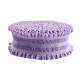 Purple Knitted 5.5cm Lace Elastic Band 55mm Polyester Webbing Straps