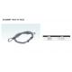 Carbon steel Heavy Duty Hose Clamps 22057 Zinc Plating Surface finish