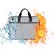 White Document Bag Business Briefcase Waterproof Lightweight Handbag