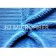 550gsm Microfiber Thick Stripe Coral Fleece Cloth Roya Blue150cm