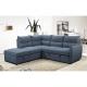 Modern design home funiture L shape living room sofa office chaise sofa bed with storage box