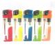 Electronic Refillable Gas Lighter with LED Disposable Style Request Sample US 20/Piece