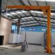 Machining Workshop 1-10t Pillar Mounted Jib Crane With Chain Hoist