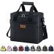 24 Can Large Insulated Cooler Bags Collapsible Leakproof Rolling Tote Cooler