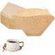Cone Shaped Unbleached Natural Compostable Coffee Filters Paper Disposable V60
