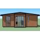 Transportable Expandable Container Homes , 2 Bedroom Prefab House With Kitchen