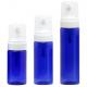 Mousse / Cleansing Foam Treatment Pump Bottles , Blue Chemical Resistant Spray Bottles