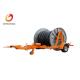 5 Ton Cable Drum Trailer , Cable Reel Trailer , Cable Carrier