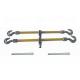 Lightweight Transmission Line Tool Standard Aluminum Alloy Turnbuckle With Double Hook