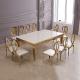 Modern 20 - 40mm Luxury Marble Dining Table 12 Seat 96x48x30inch
