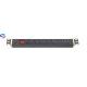 F Type 19 Inch Rack Mount PDU With 1.8m Schuko Lead Industrial